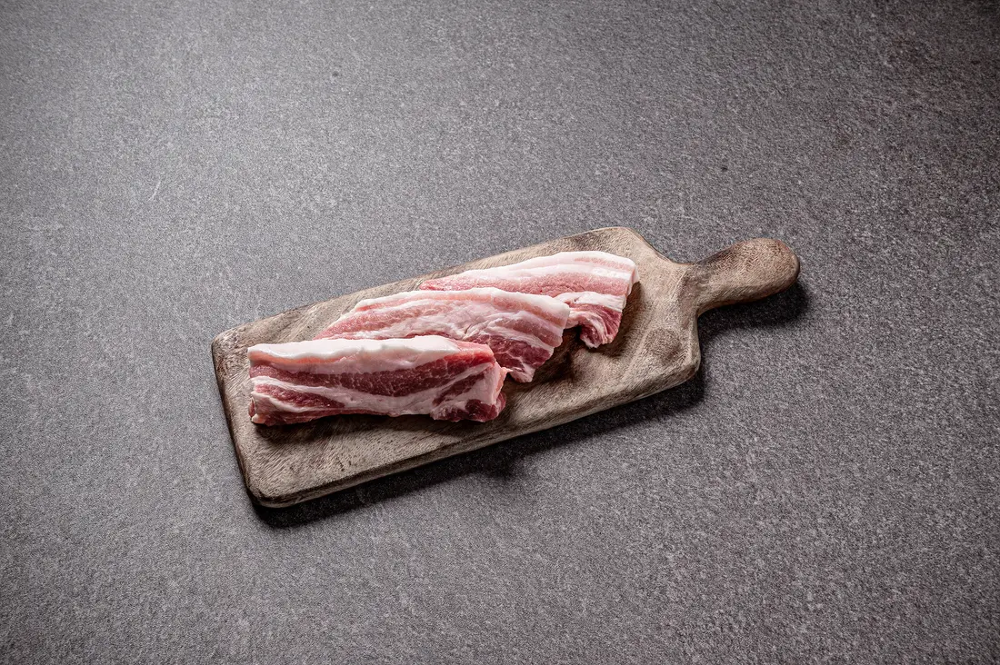 고반식당 거제고현점의 숙성 생삼겹살